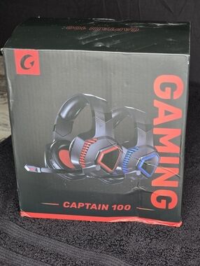 Captain 100 Gaming Headset Black & Blue